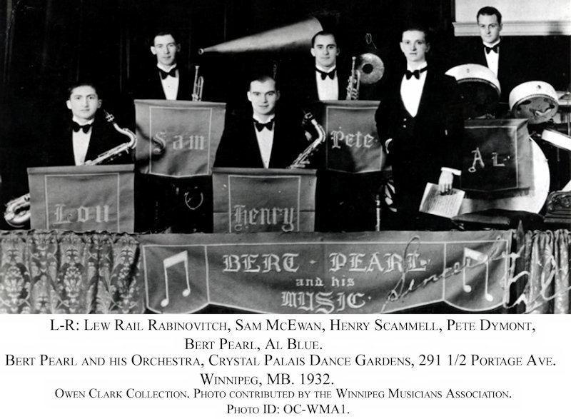 Bert Pearl
                              & His Orchestra 1932
