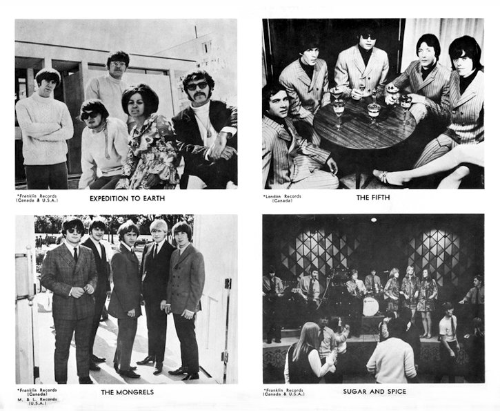 Expedition to Earth, The Fifth, The Mongrels, Sugar and Spice