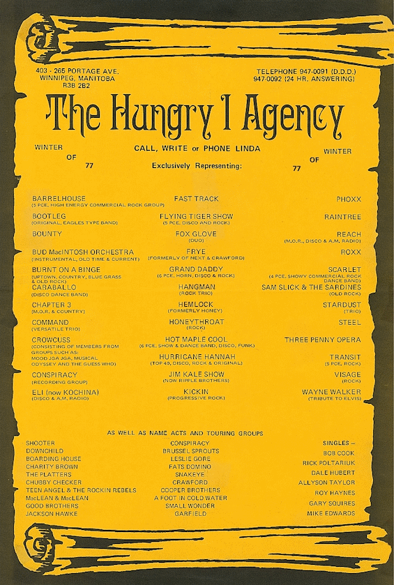 Hungry I Representation 1977
